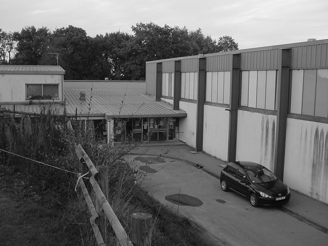 Entrée du gymnase